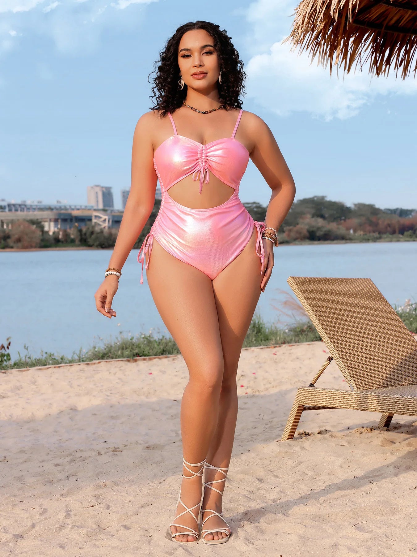 One-Piece Ruched Swimsuit
