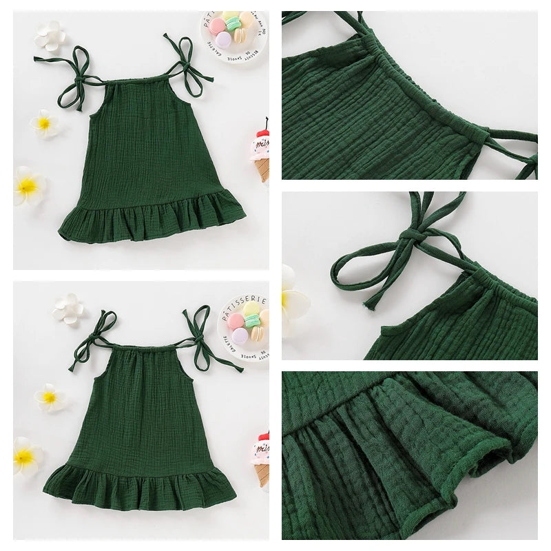 Toddler Breathable Cotton Dress