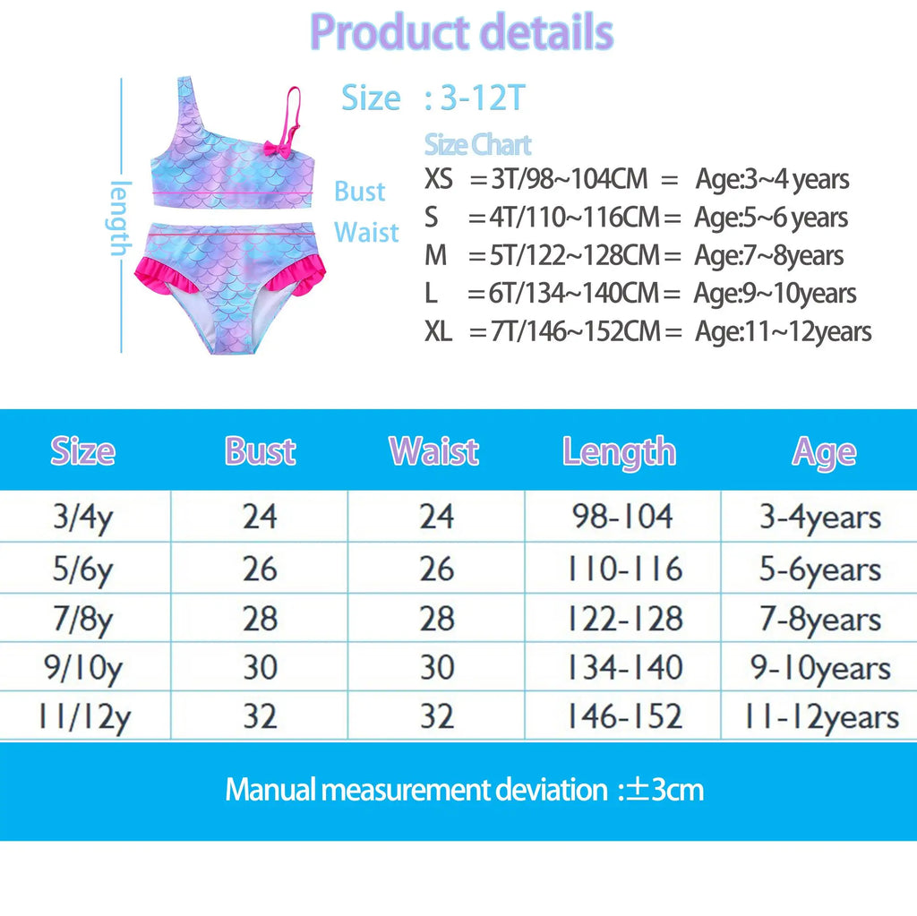 Two-Piece Bluey Swimsuit