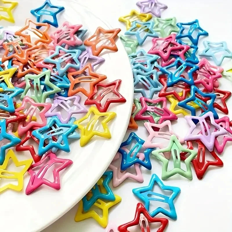 Star Hair Clip Set(20Pcs)