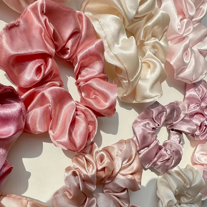 16Pcs Silk Scrunchie Set