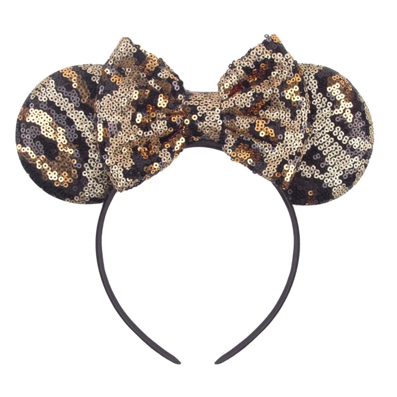 Leopard Mouse Ears Headband