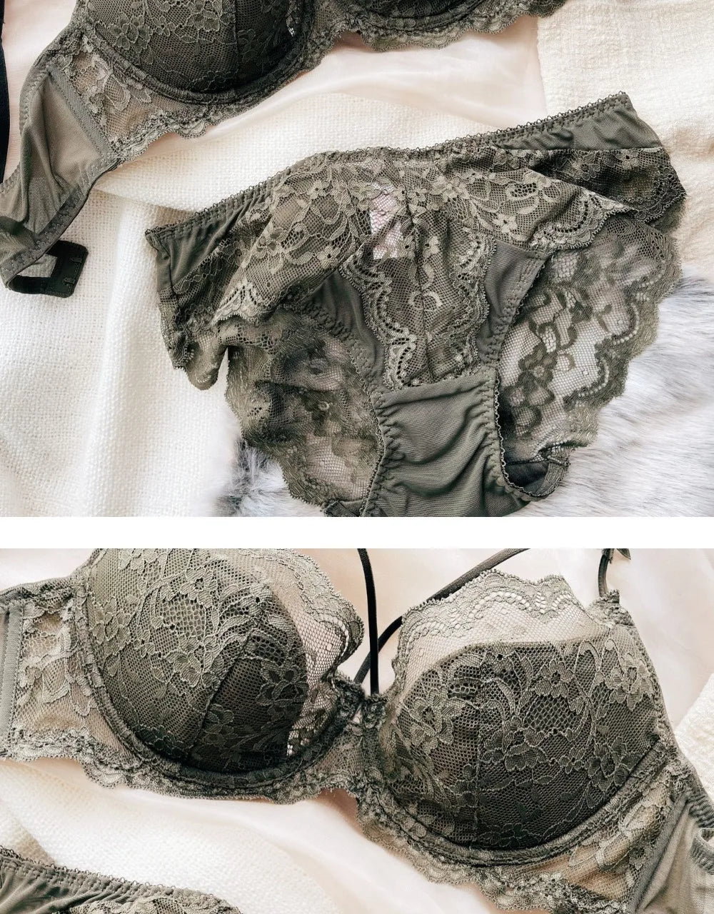 Lace Bra&Panties Set