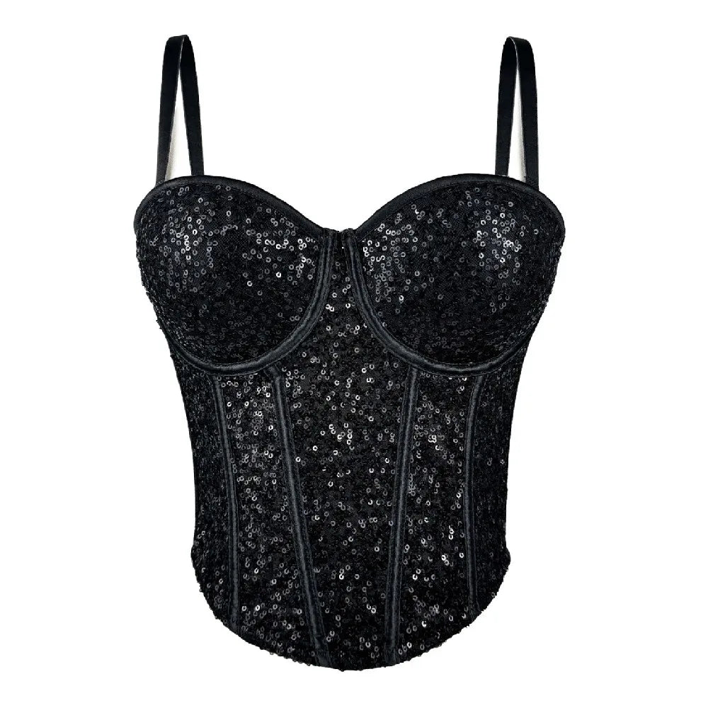Sequin Bustier