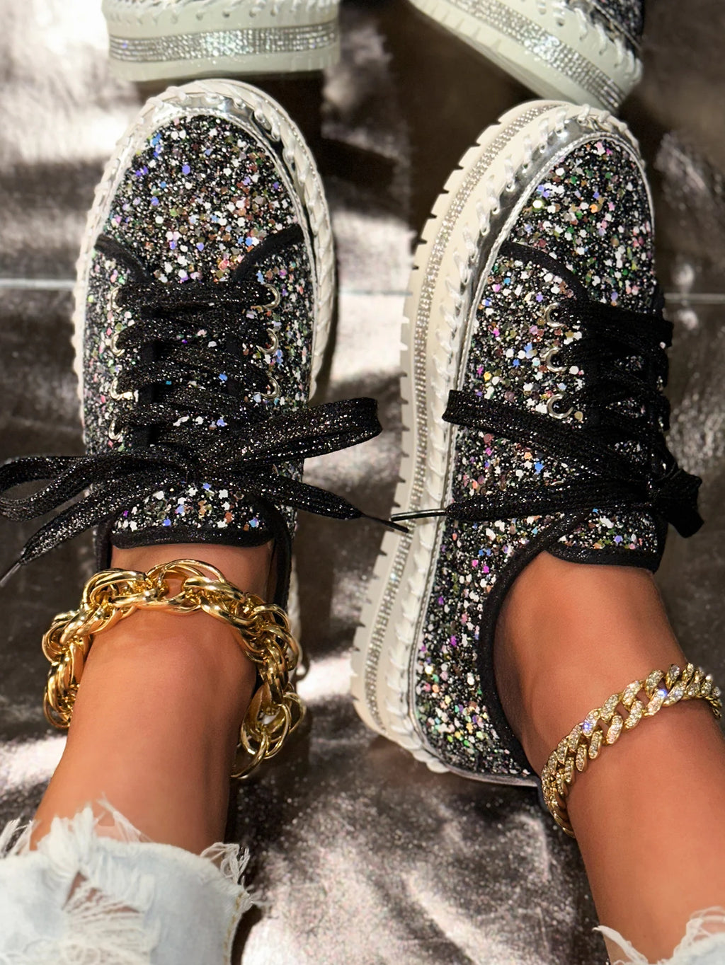 Sparkly Sneakers