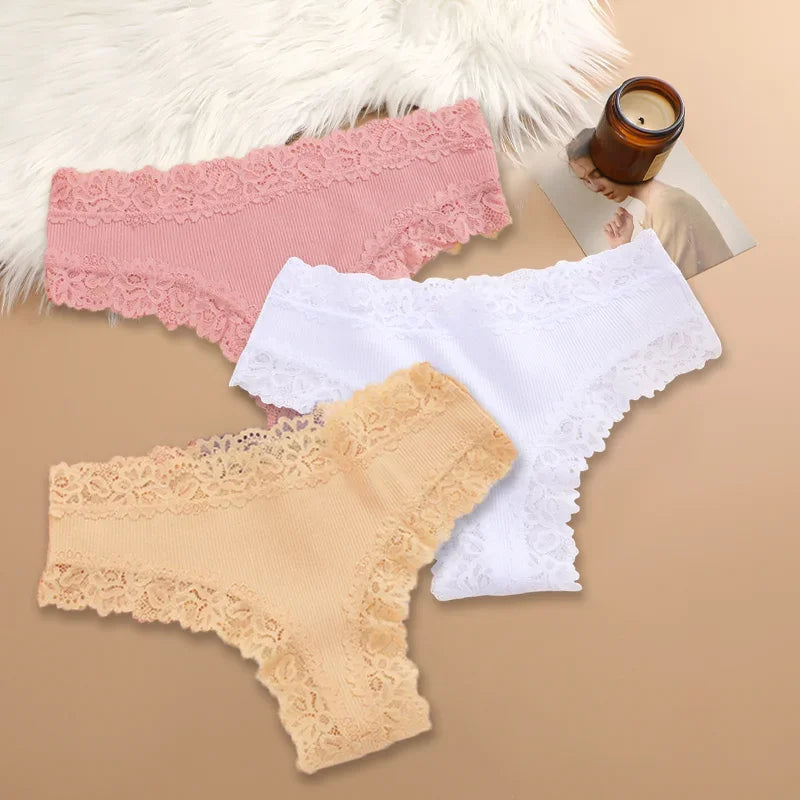 3-Piece Cotton Underwear Set