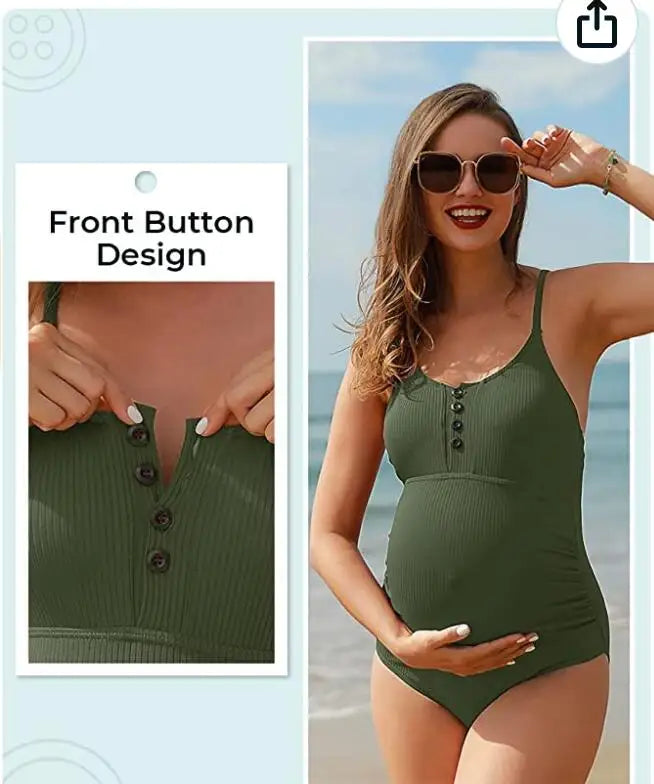 One-Piece Maternity Swimsuit