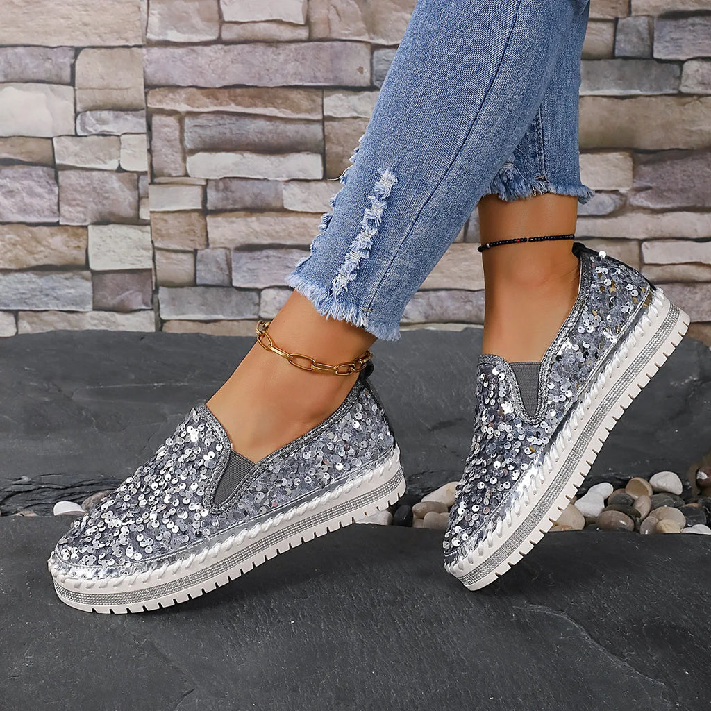 Sparkly Loafers