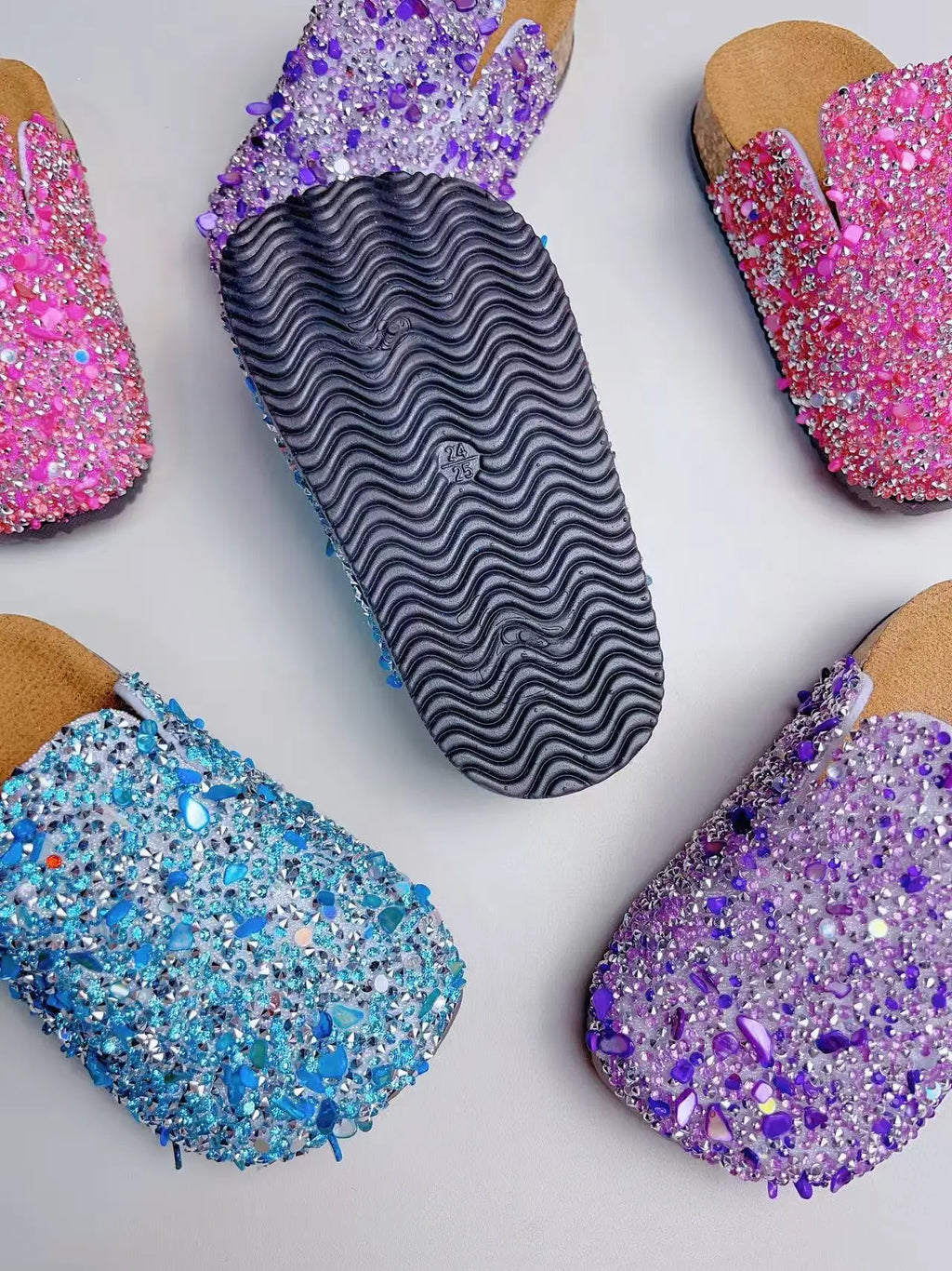 Children's Glitter Loafers