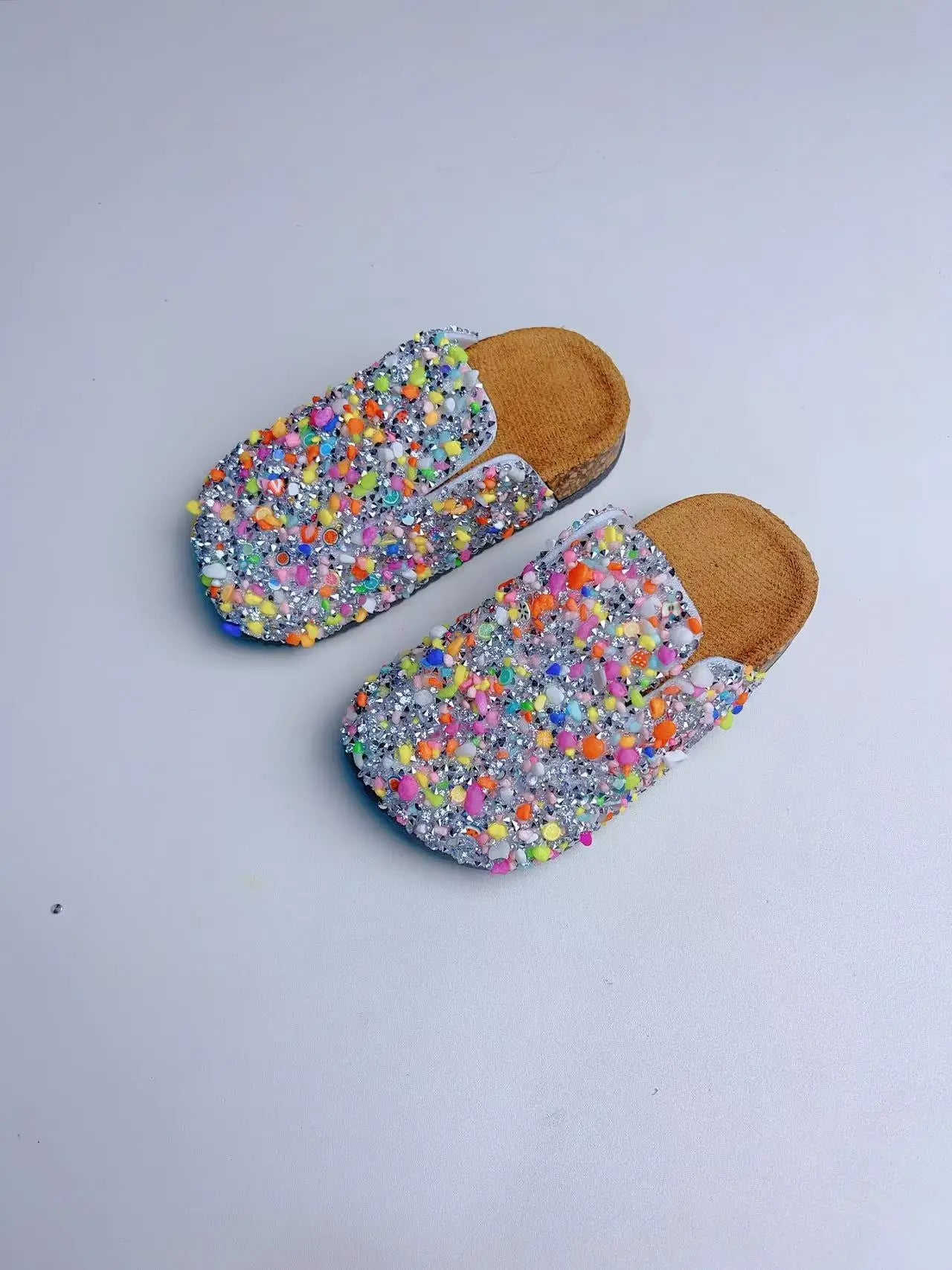 Children's Glitter Loafers