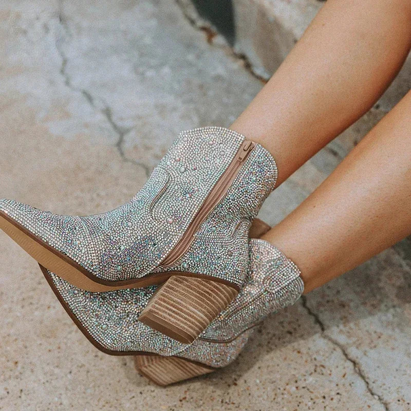 Sparkly Booties