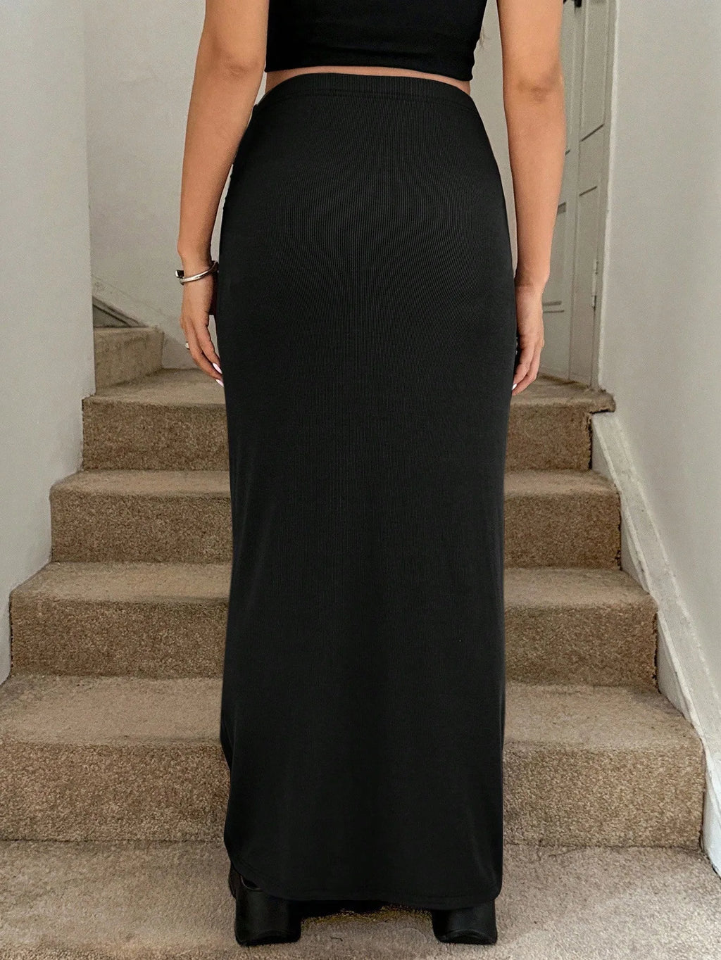 Long Maternity Skirt
