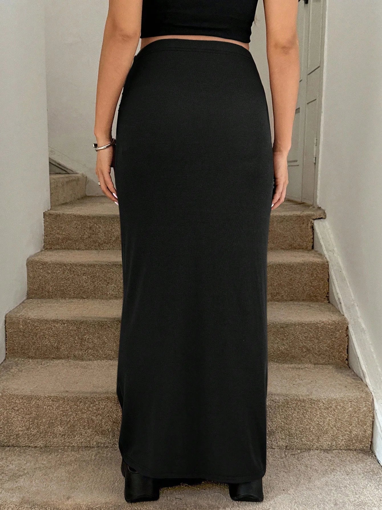 Long Maternity Skirt