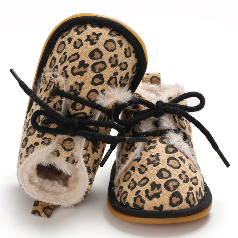 Leopard Baby Shoes