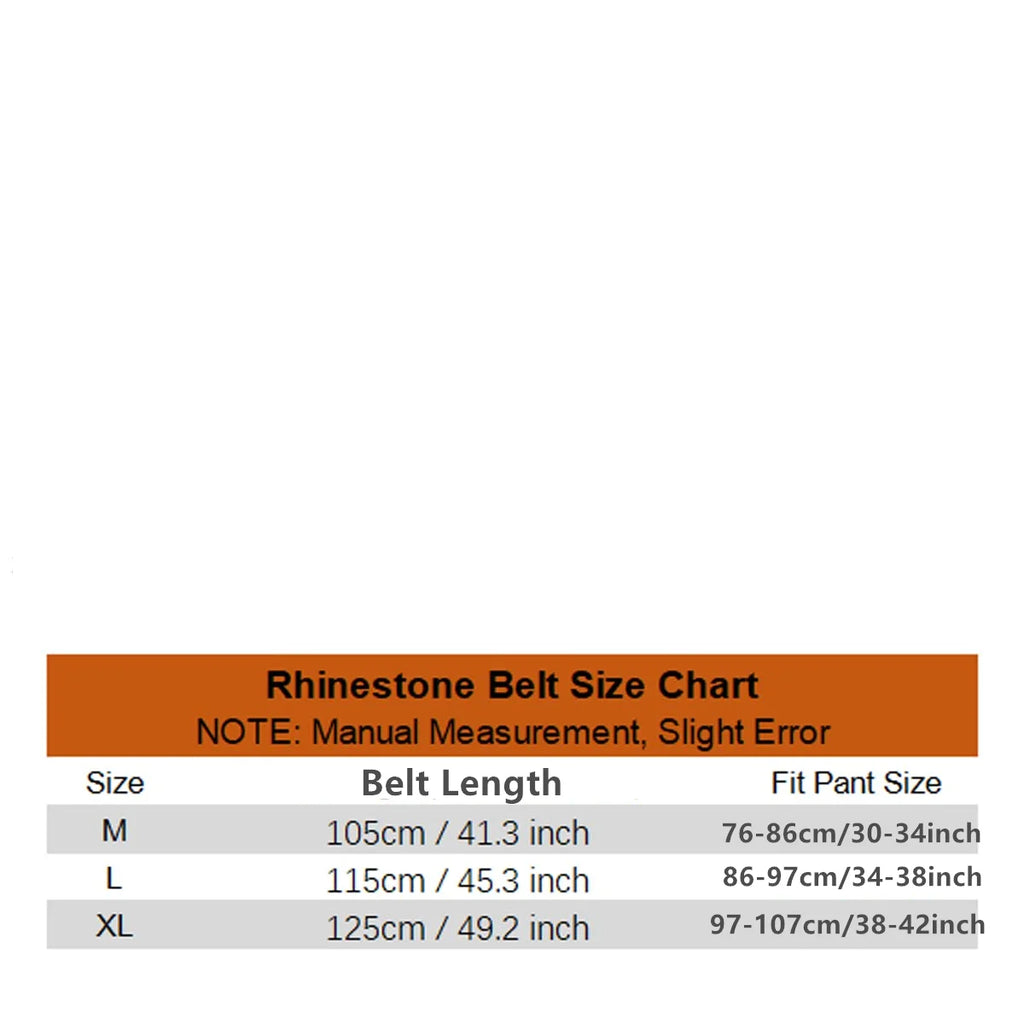 Rhinestone Belt