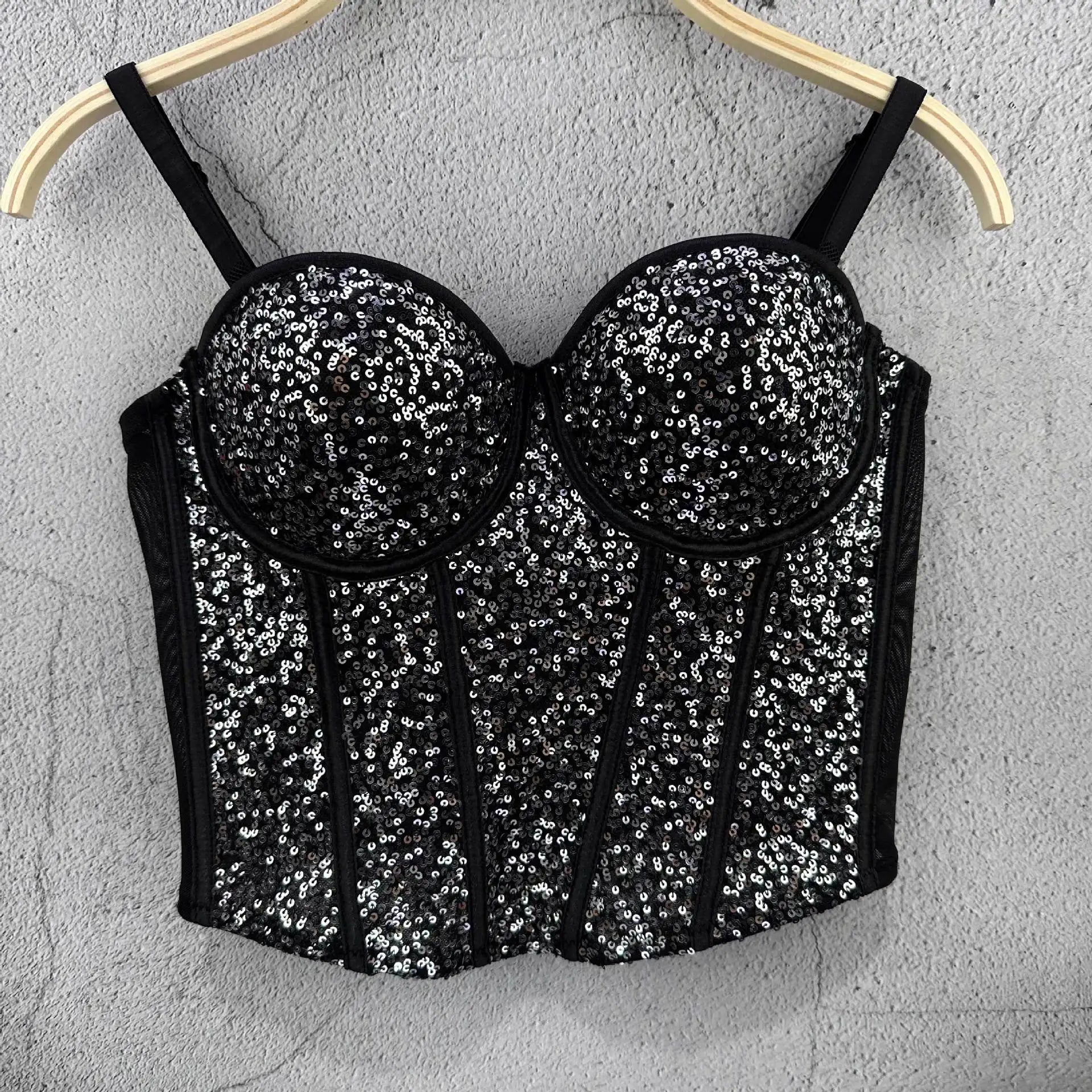 Sequin Bustier