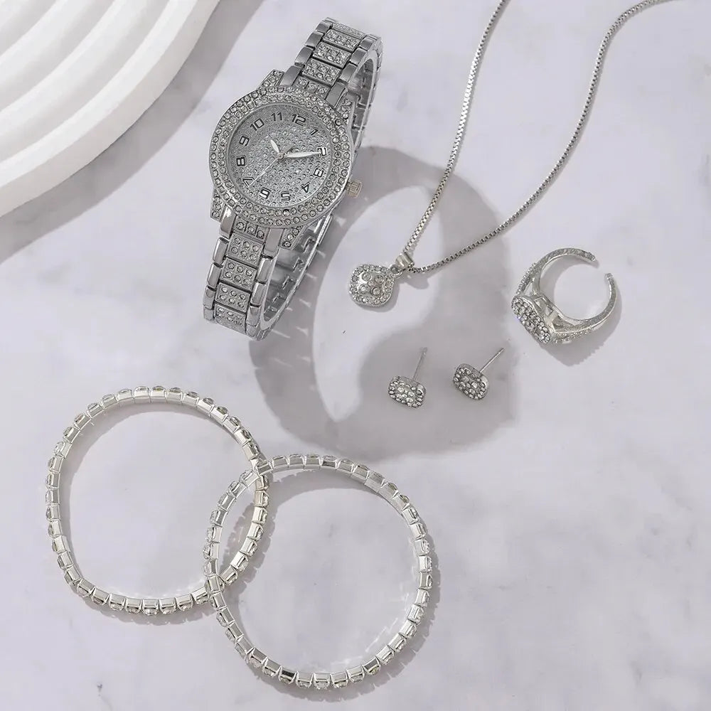 6Pcs Alloy Jewelry Set