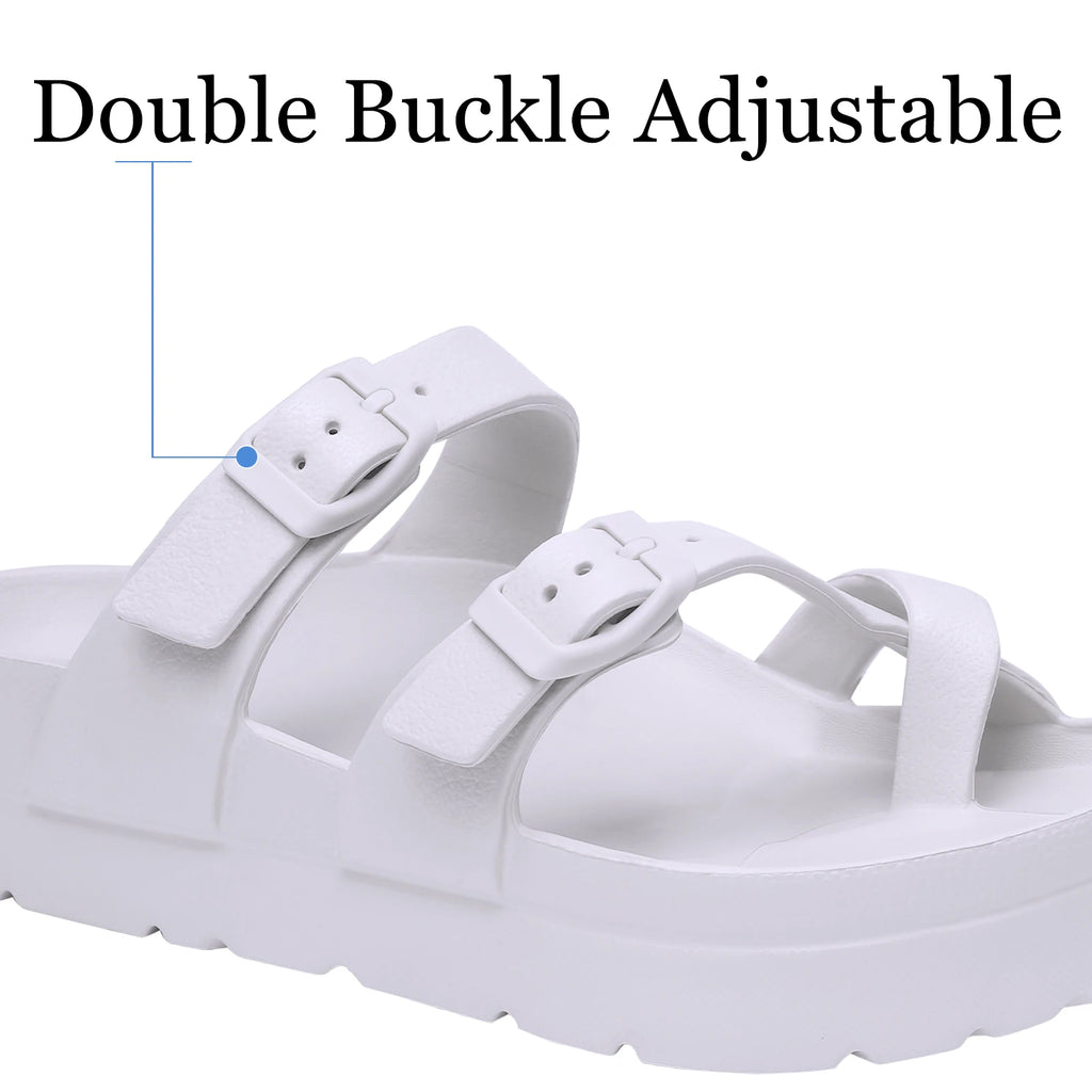 Adjustable Sandal With Arch Support