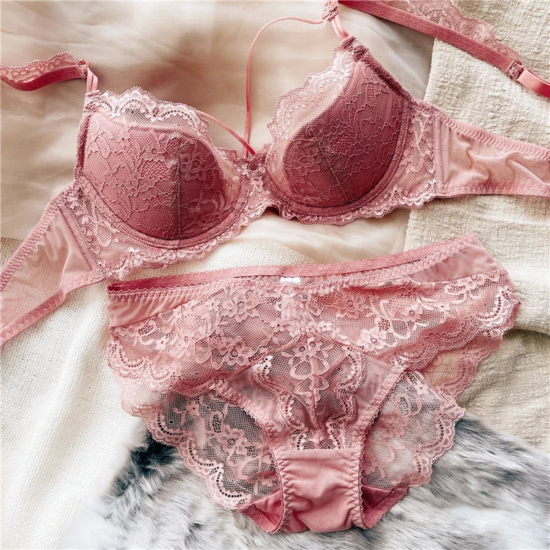 Lace Bra&Panties Set