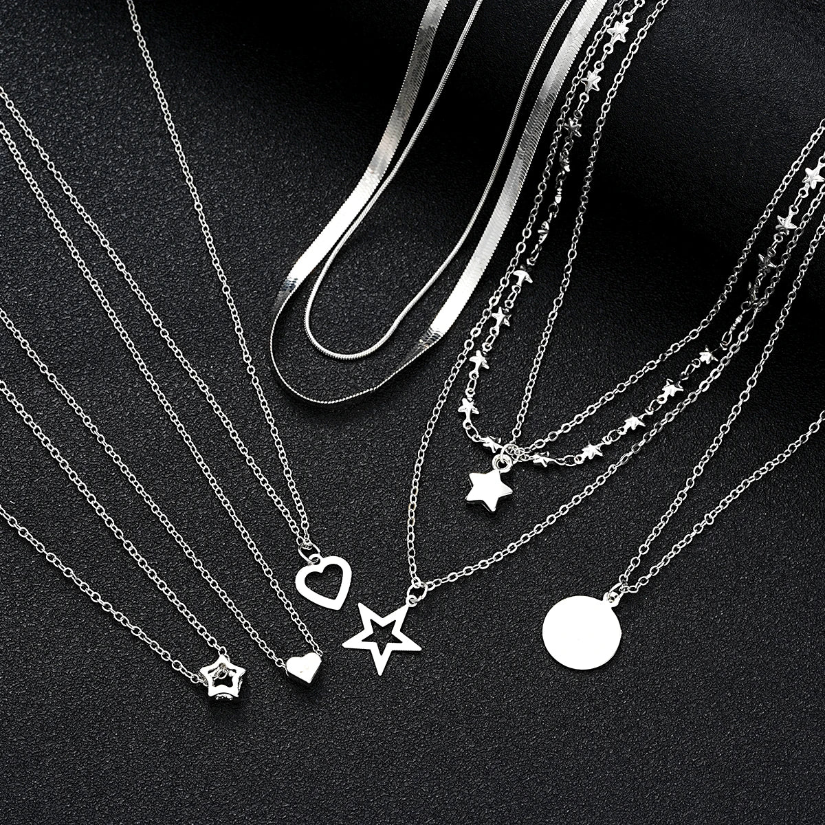Necklace Set(9Pcs)