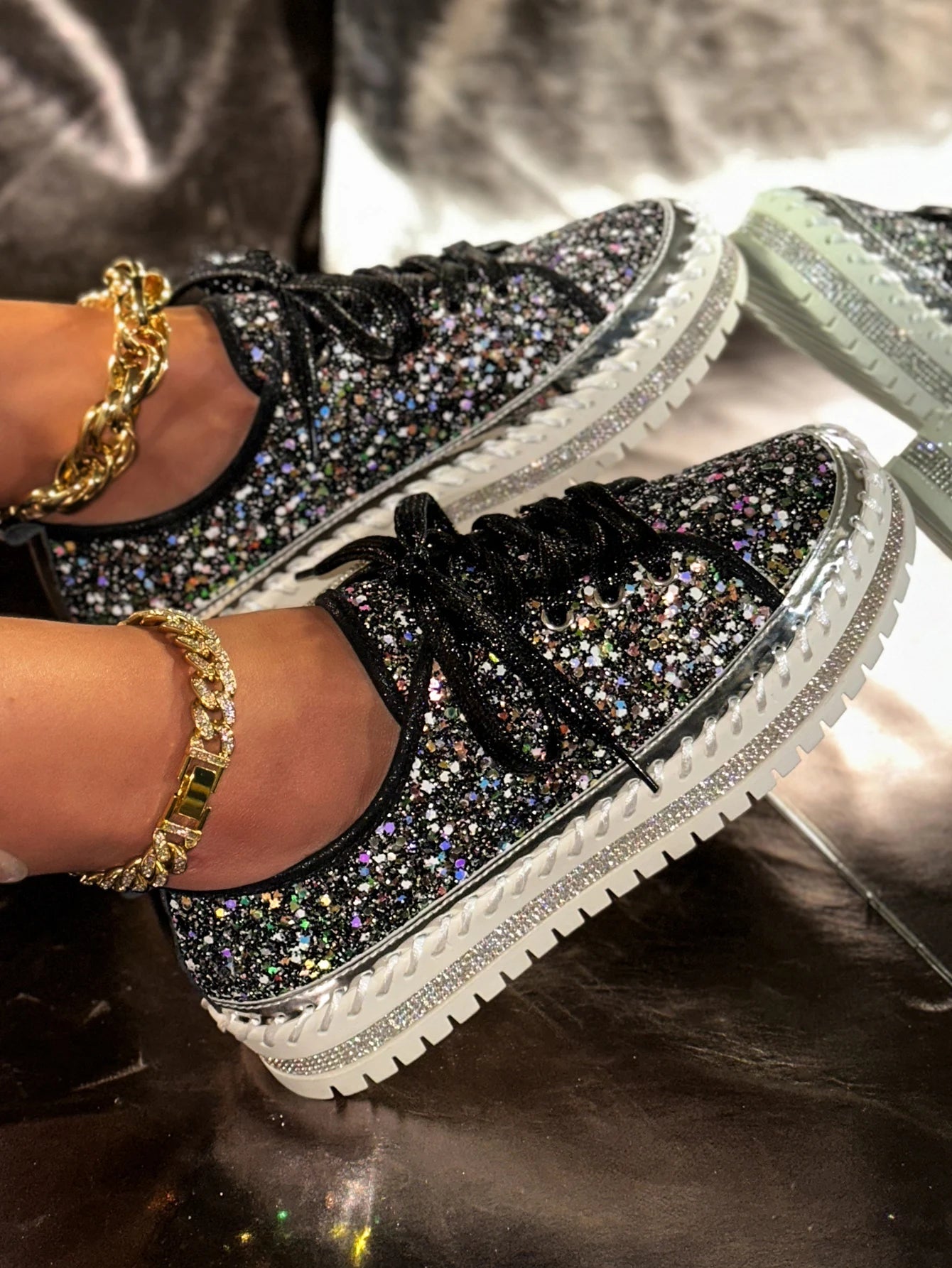 Sparkly Sneakers