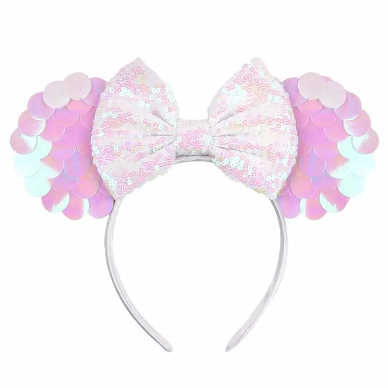 Sparkly Sequin Mouse Ears Headband