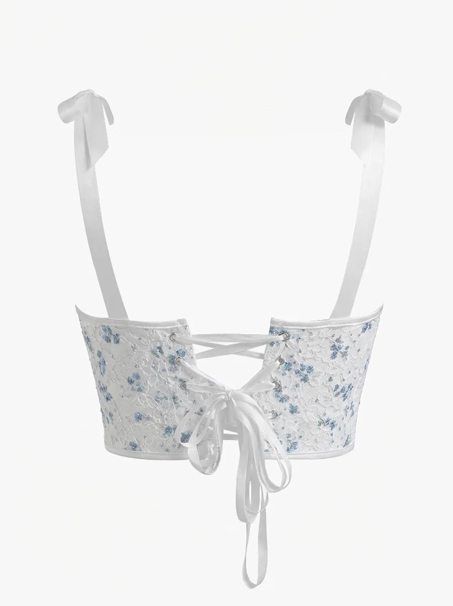 Lace-Up Bustier