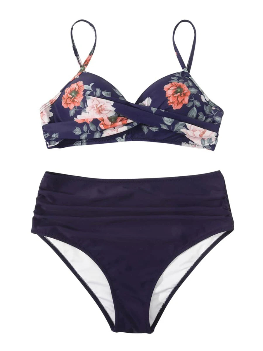 Bikini Top&High Waist Bottoms