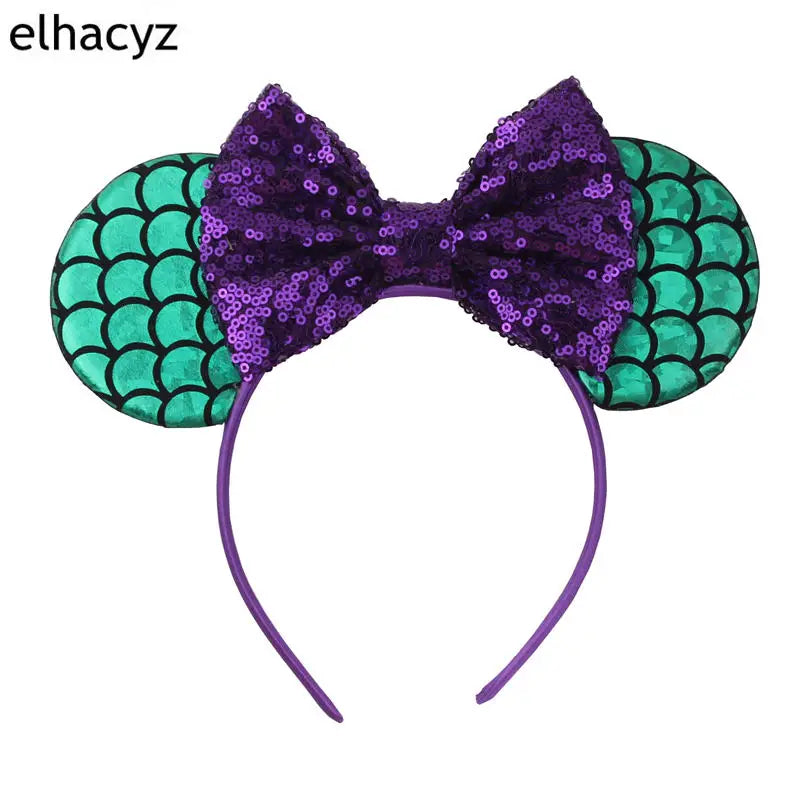 Sparkly Sequin Mouse Ears Headband