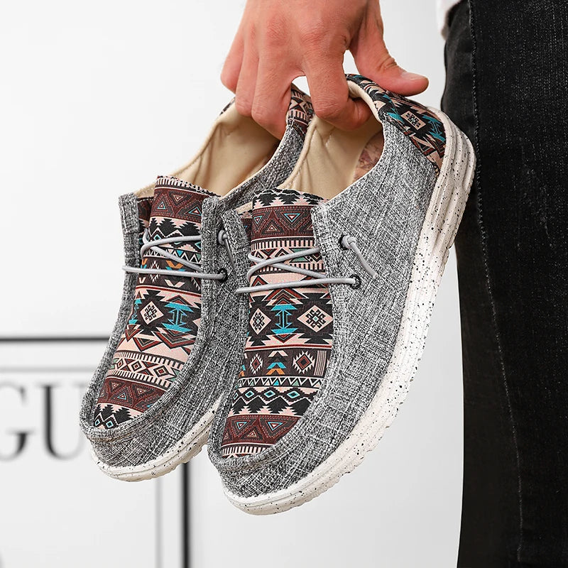 Lightweight Canvas Loafers
