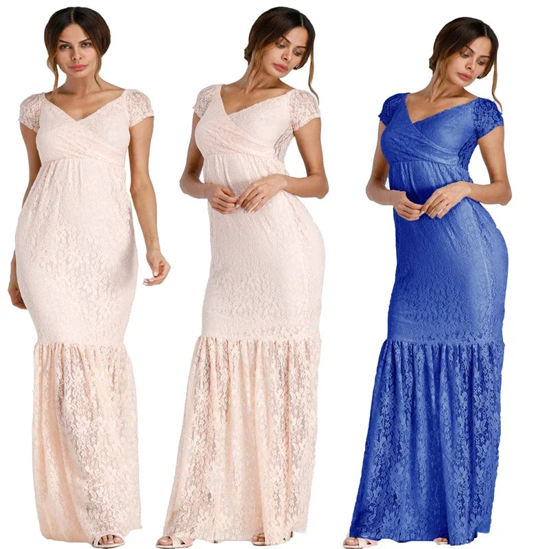 Lace Maternity Dress