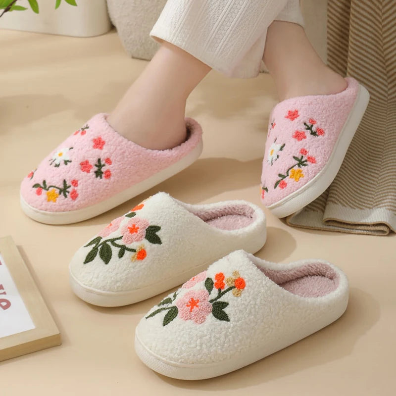 Plush House Slippers