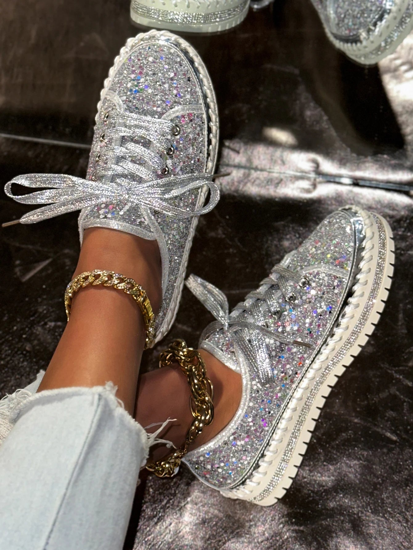 Sparkly Sneakers