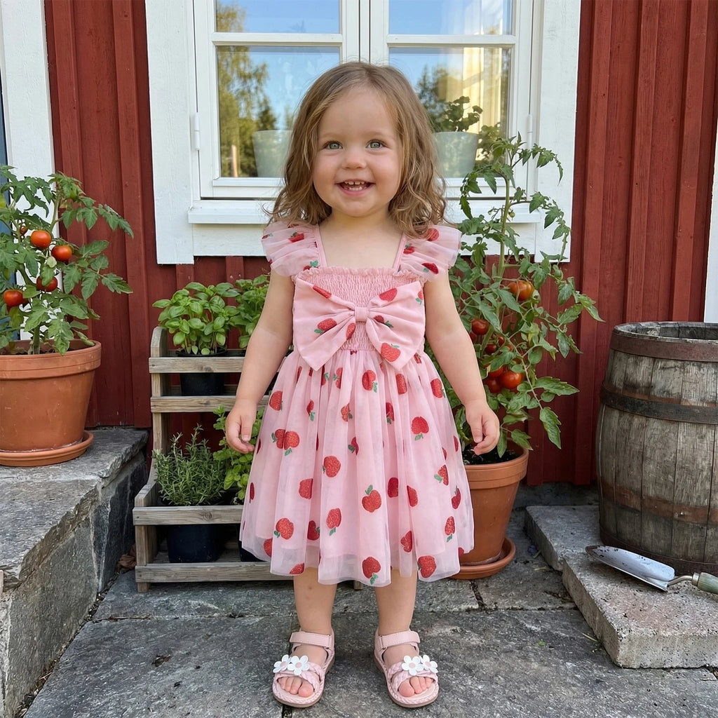 Ruffle Sleeve Dress