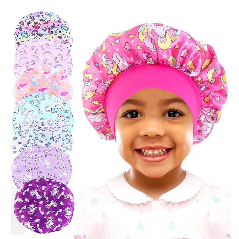 Children's Satin Bonnet