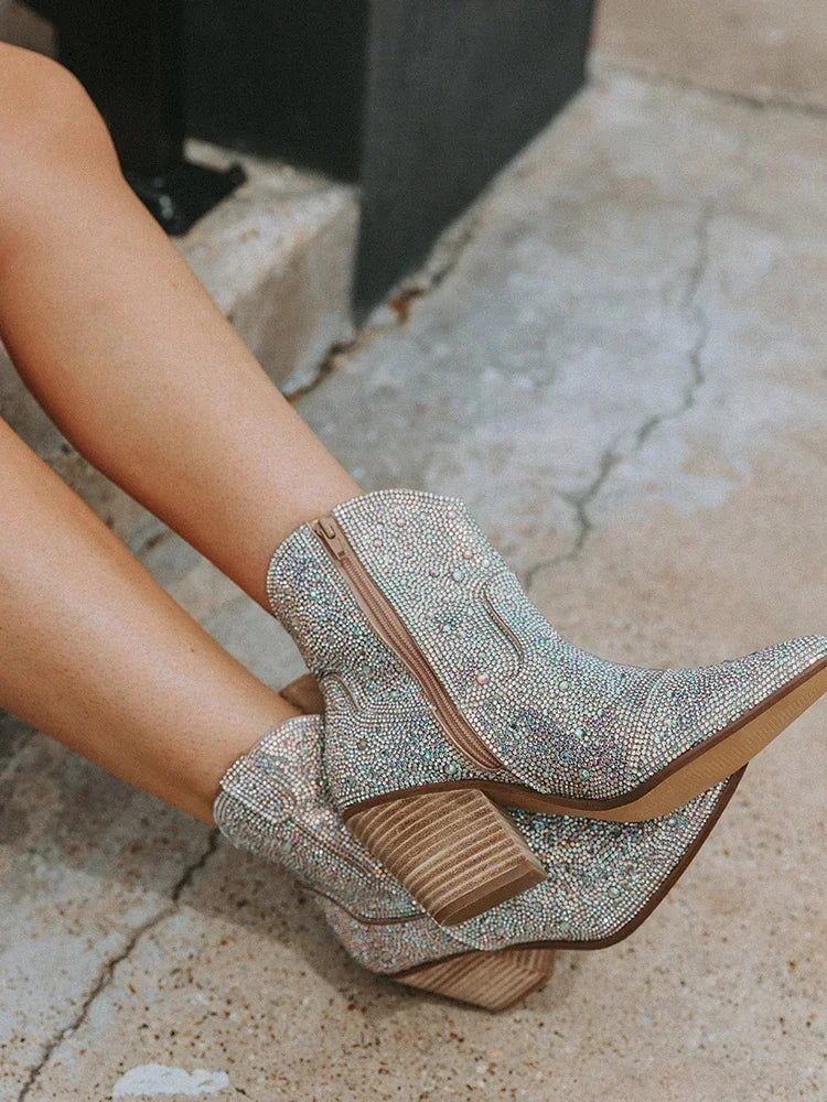 Sparkly Booties