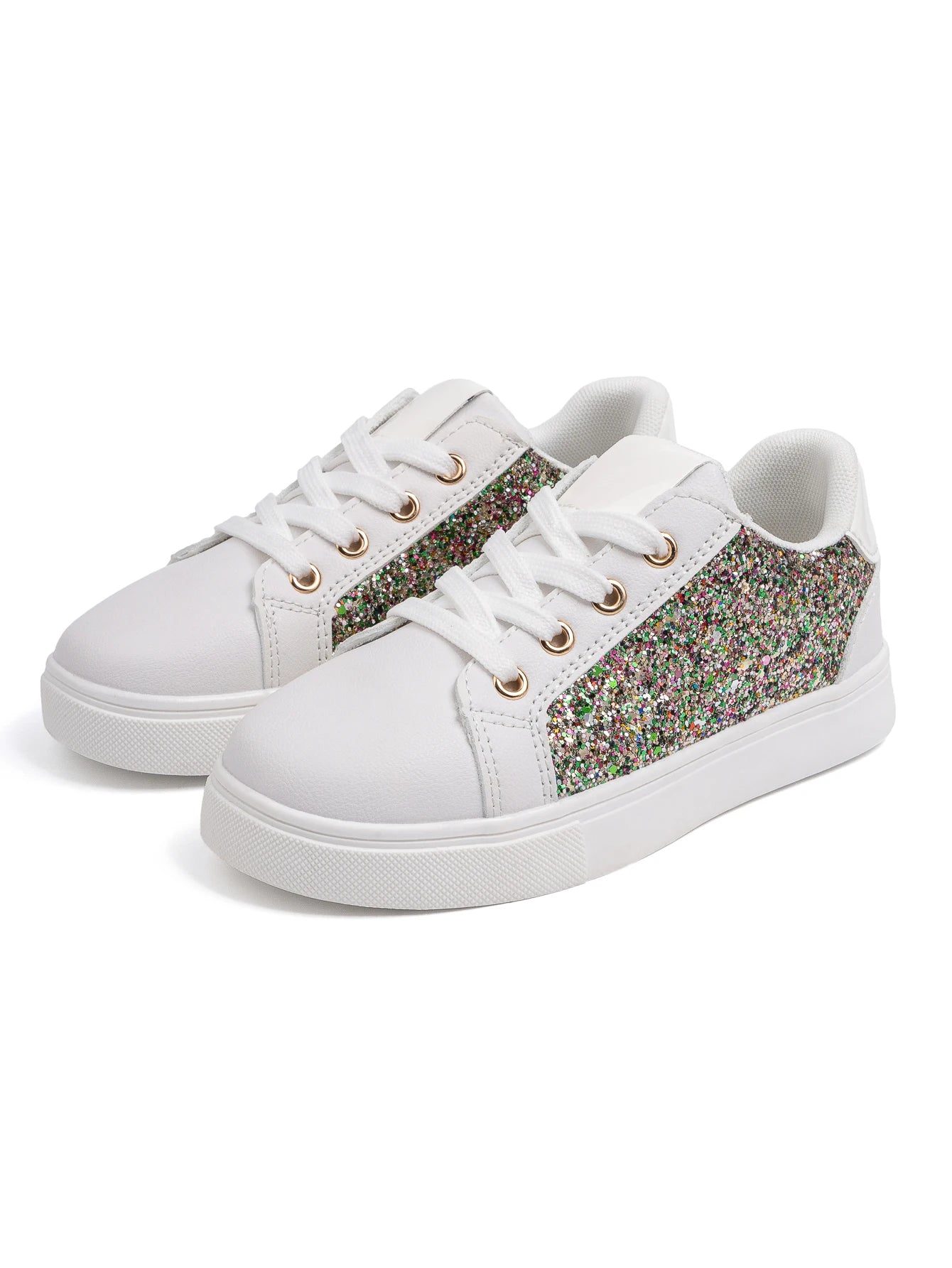 Girls Glitter Sneakers