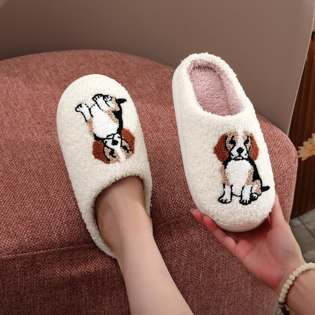 Best Mama Fuzzy House Slippers
