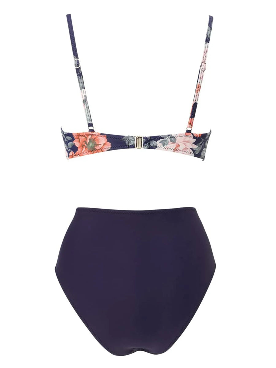 Bikini Top&High Waist Bottoms