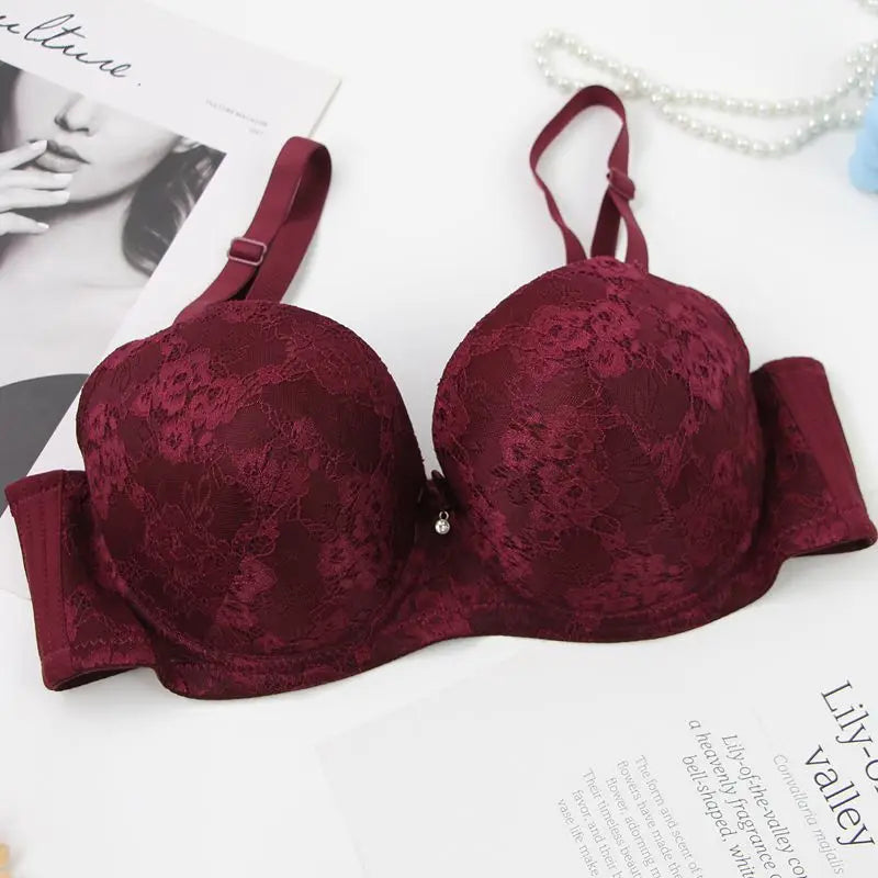 Lace Floral Bra