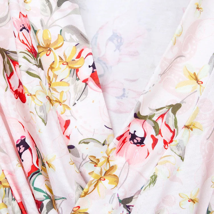 Maternity Robe & Matching Swaddle Set