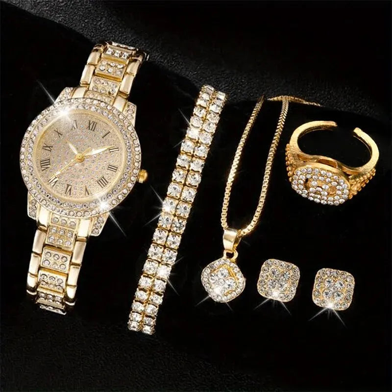 6Pcs Alloy Jewelry Set