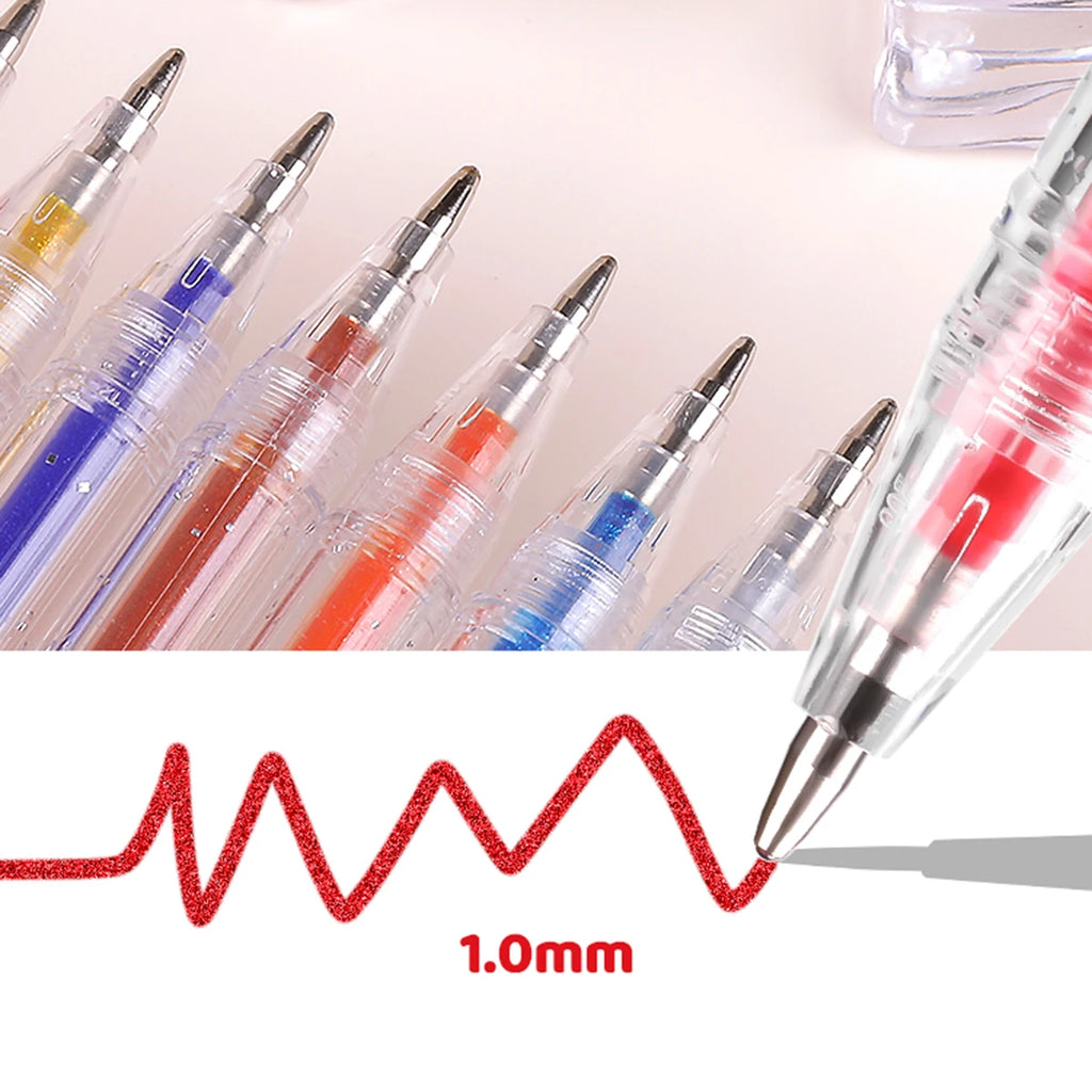 60 Colors Glitter Gel Pen 1.0mm