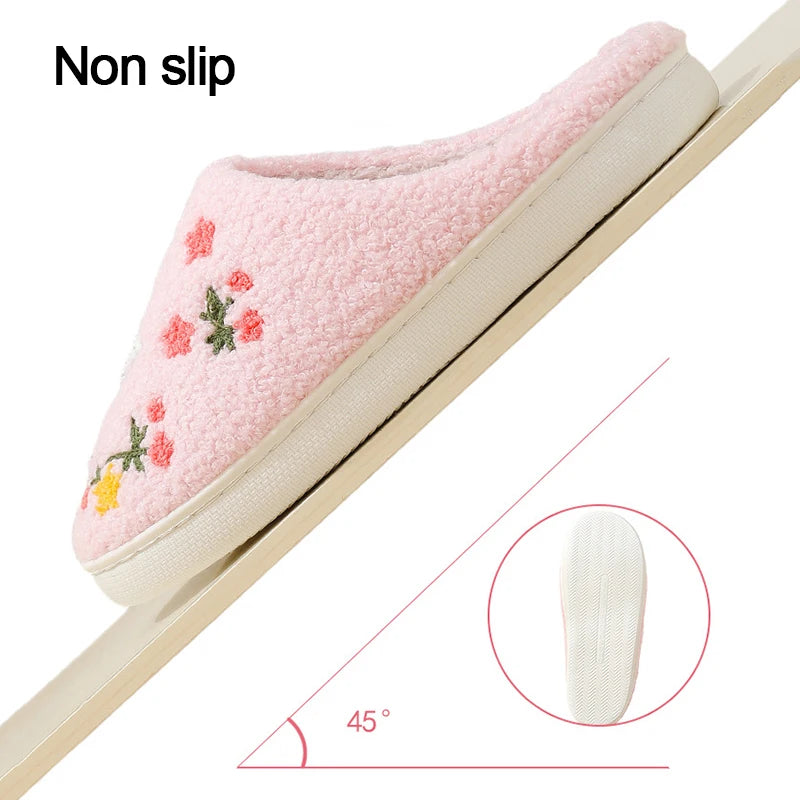 Plush House Slippers