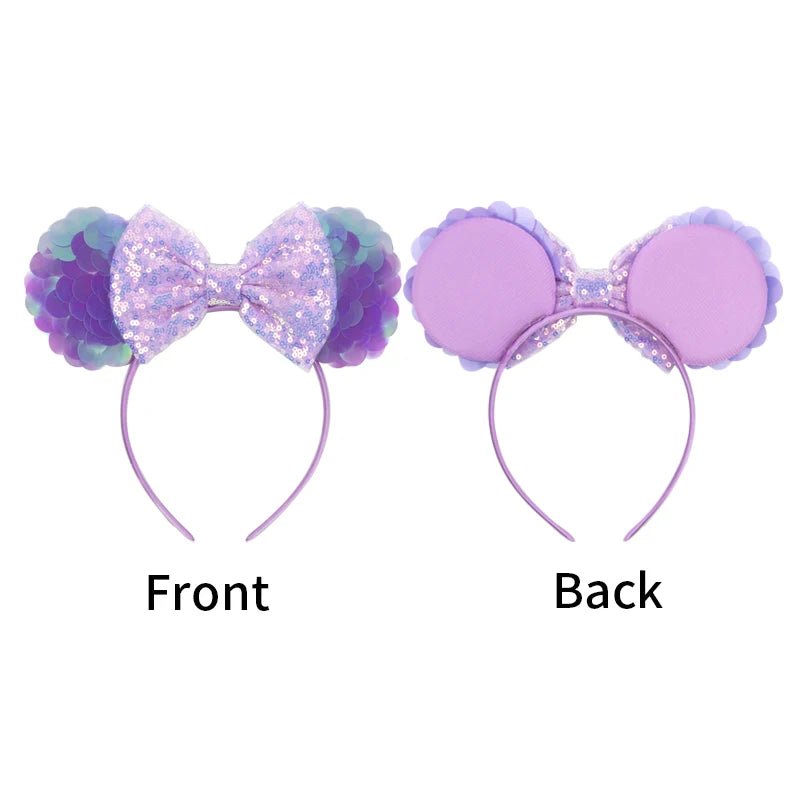 Sparkly Sequin Mouse Ears Headband