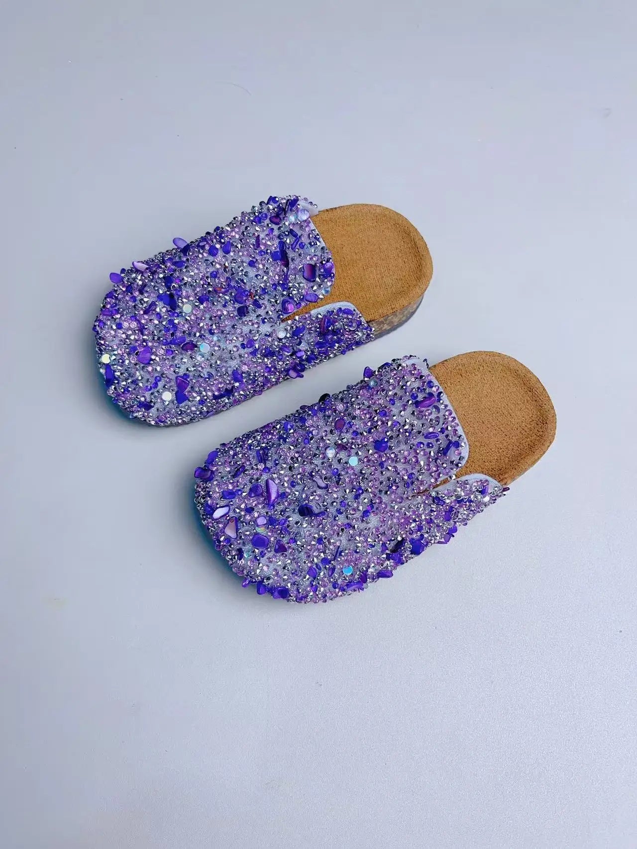 Children's Glitter Loafers