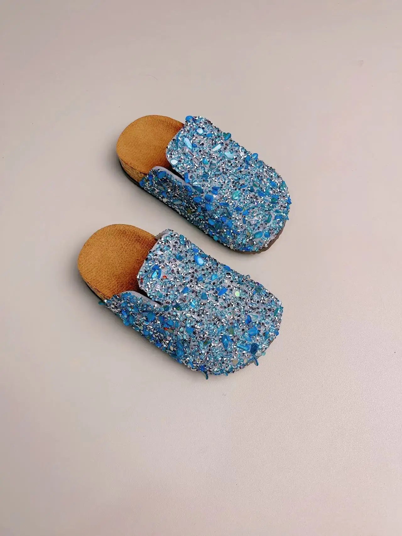Children's Glitter Loafers