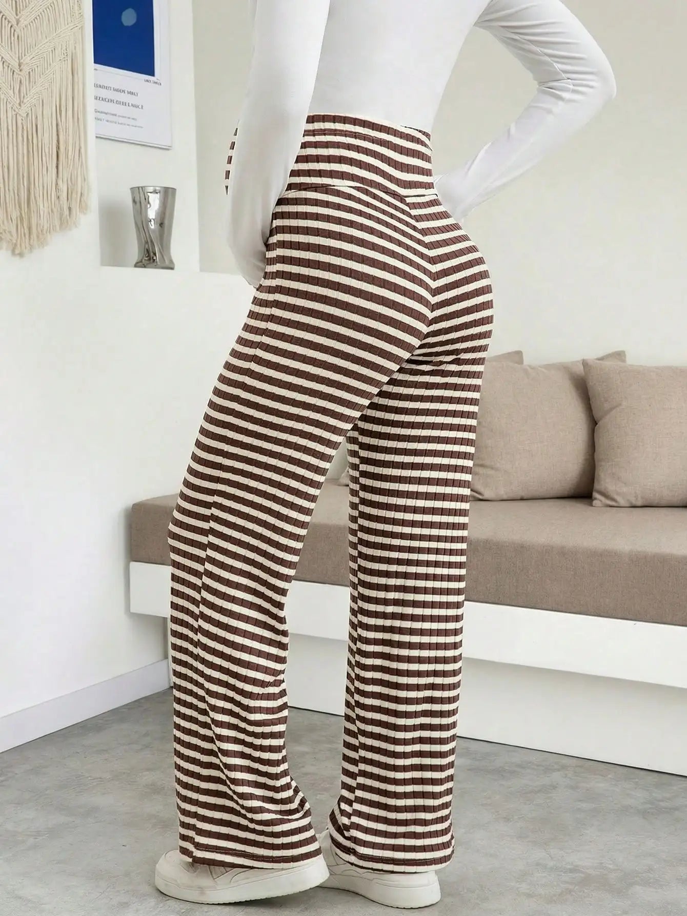 Maternity Ribbed Lounge Pants