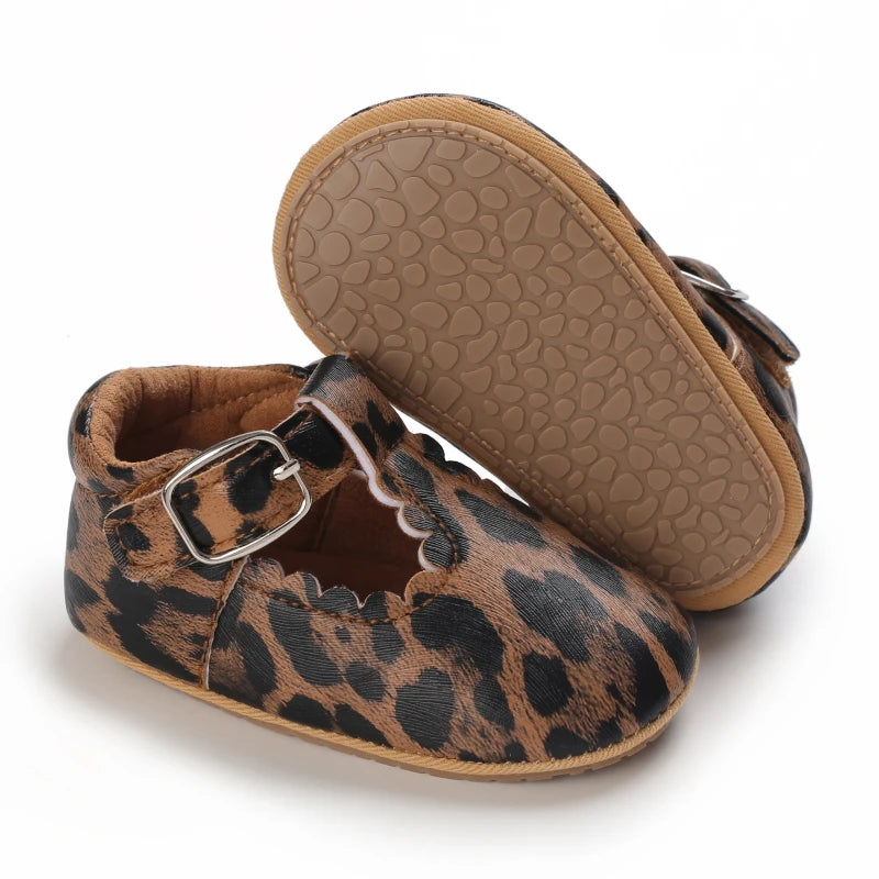 Leopard Baby Shoes