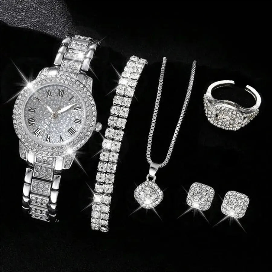 6Pcs Alloy Jewelry Set